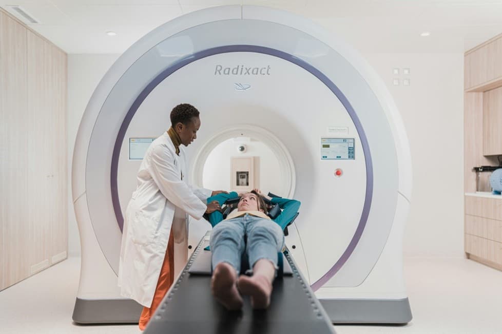 CT scan machine